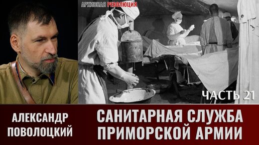 Александр  Поволоцкий. Военно-полевая хирургия. Часть 21. Санитарная служба Приморской армии