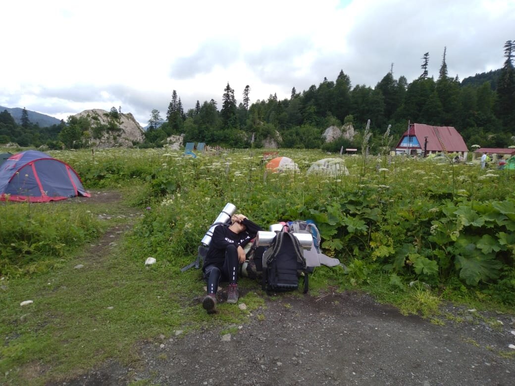 Эти с маршрута 30ки, через горы к морю