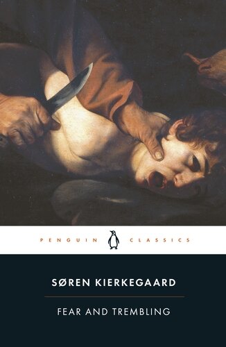 обложка книги "Fear and Trembling" ("Страх и трепет"), выпущенной издательством Penguin Classics