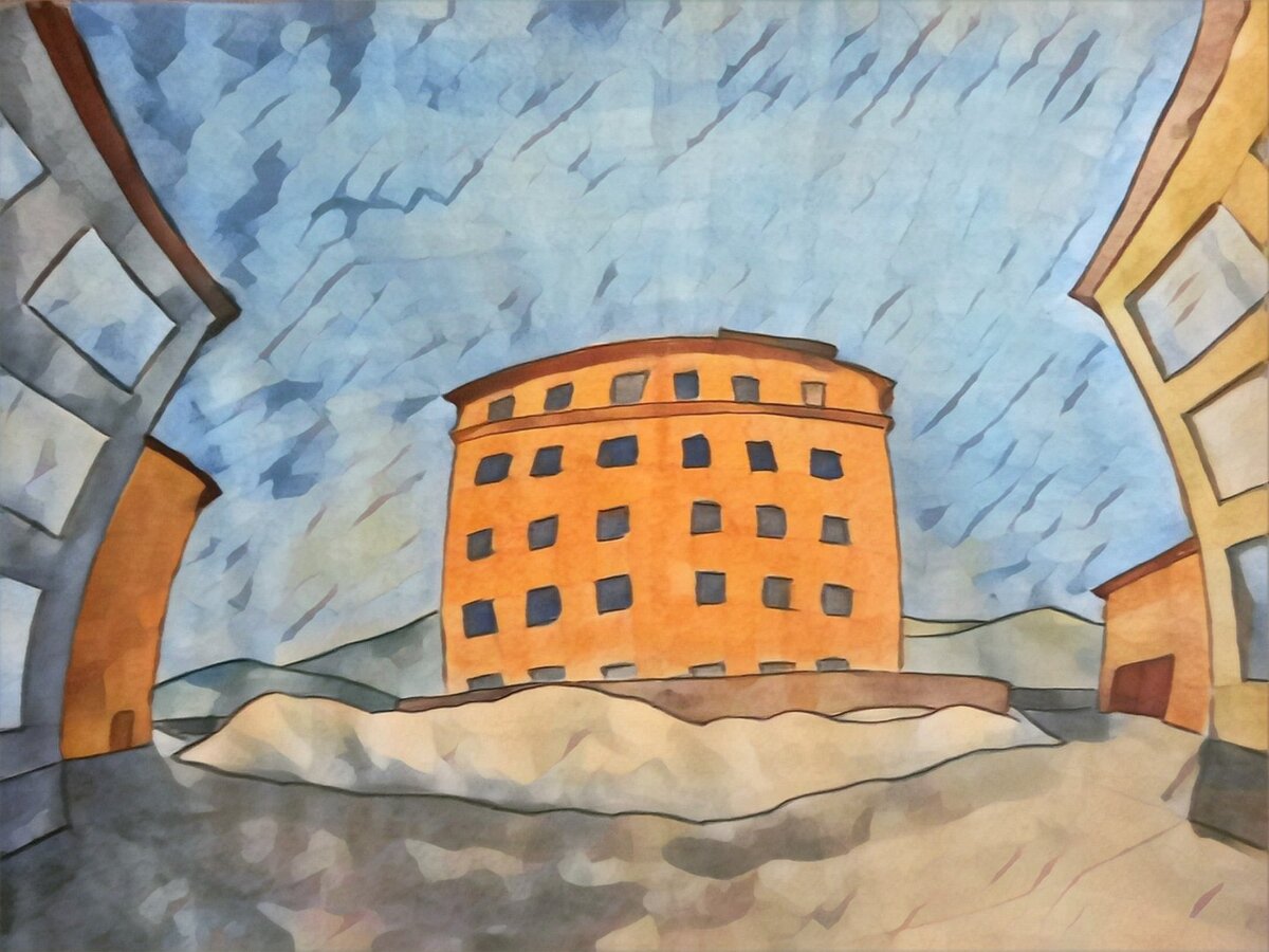 Красное здание