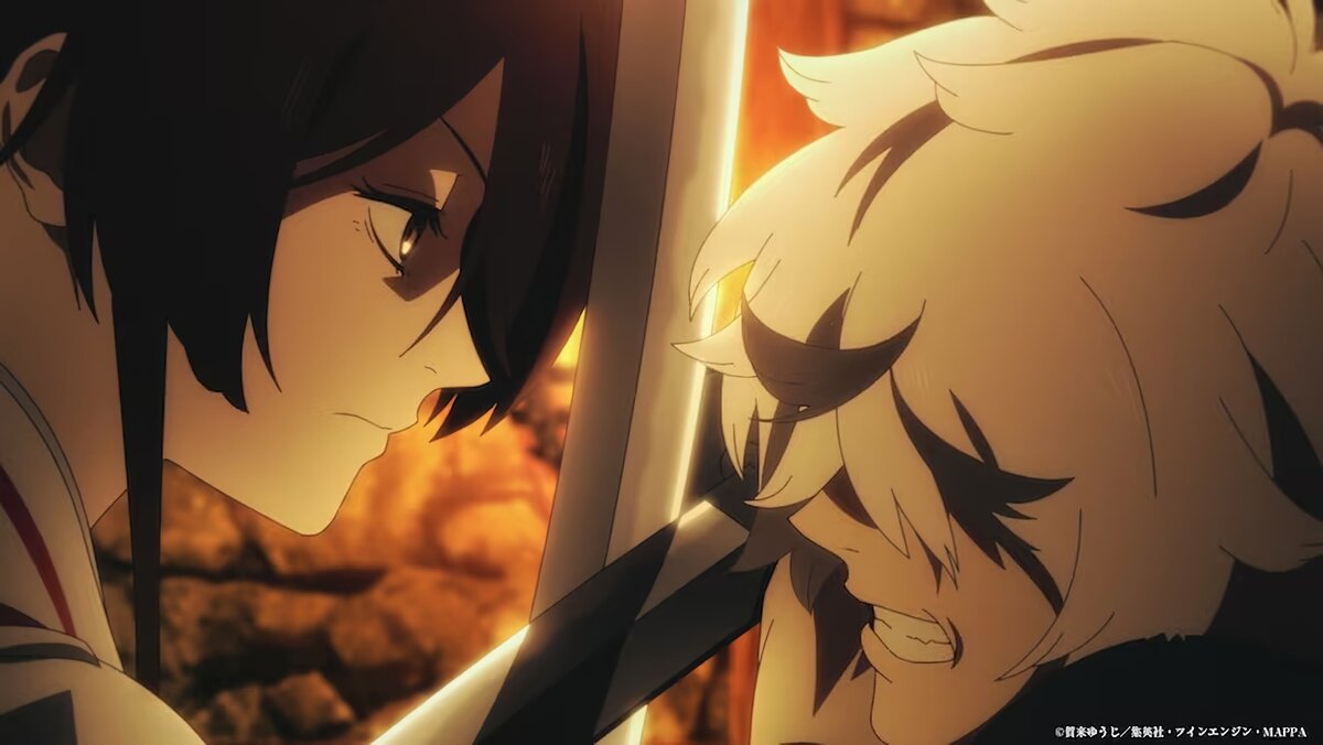 Кадр из аниме Адский рай