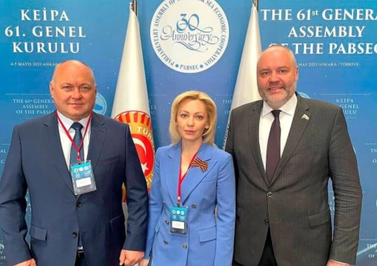 Участники российской делегации саммита ПАЧЭС в Анкаре
