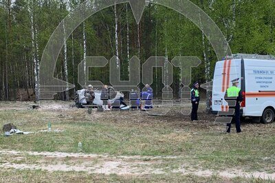    Фото с места подрыва авто Прилепина в Нижегородской области ©Telegram-канал SHOT