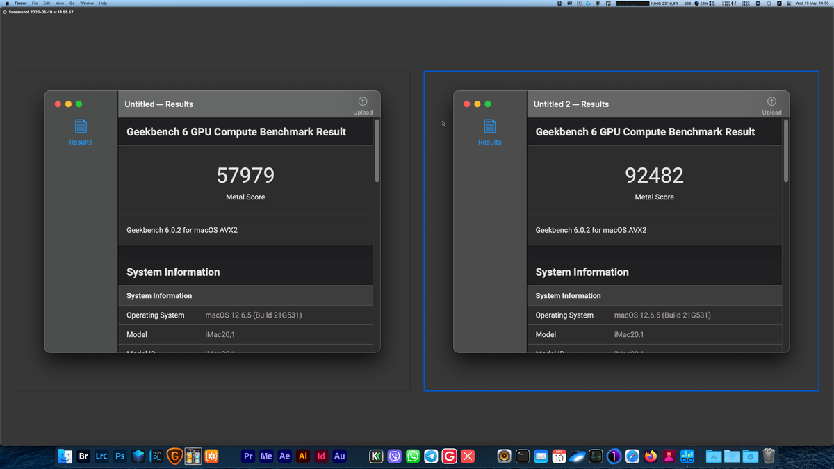 Gigabyte RX 580 8GB vs. ASUS Dual Radeon™ RX 6600 8GB (Metal 2)