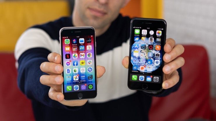    Вы никогда не отличите iPhone SE 2020 от SE 2022 по внешности