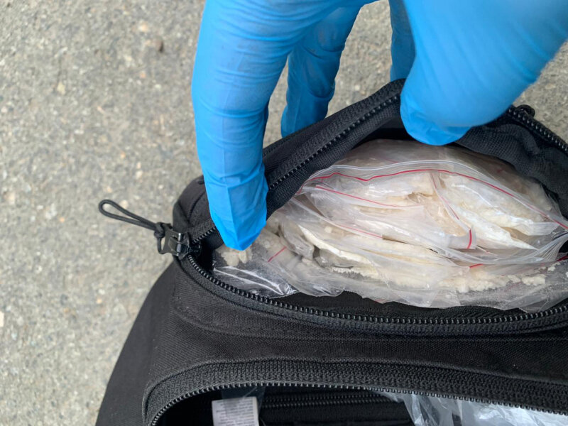 Сумка с амфетамином. Фото: УМВД России по Челябинской области 