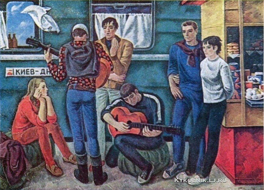 Окончание рассказа «Киношники» / Илл.: Художник Галина Неледва