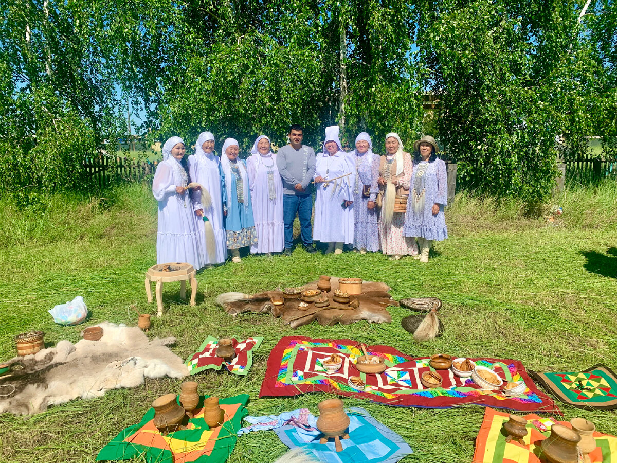 Показали традиционный якутский обряд