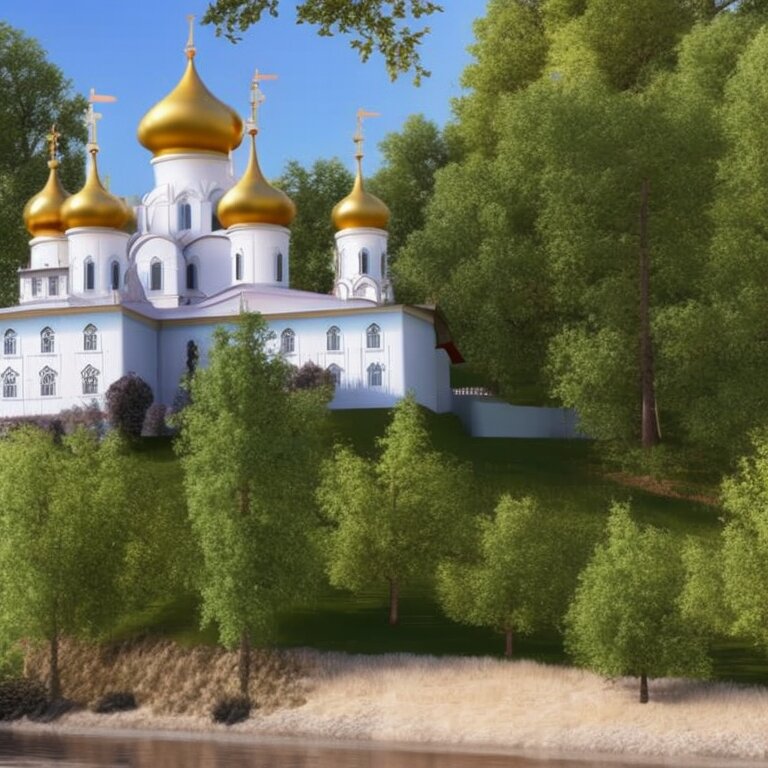 На высоком бережку...