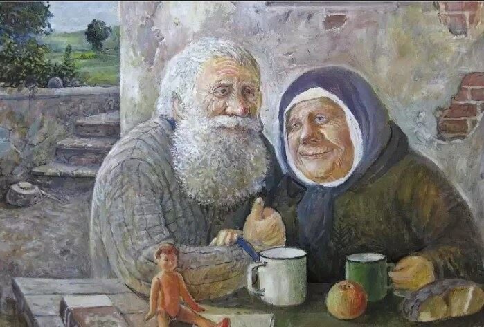 Баранов Леонид Павлович (род в 1955 году). Всё было и есть. Холст, масло.