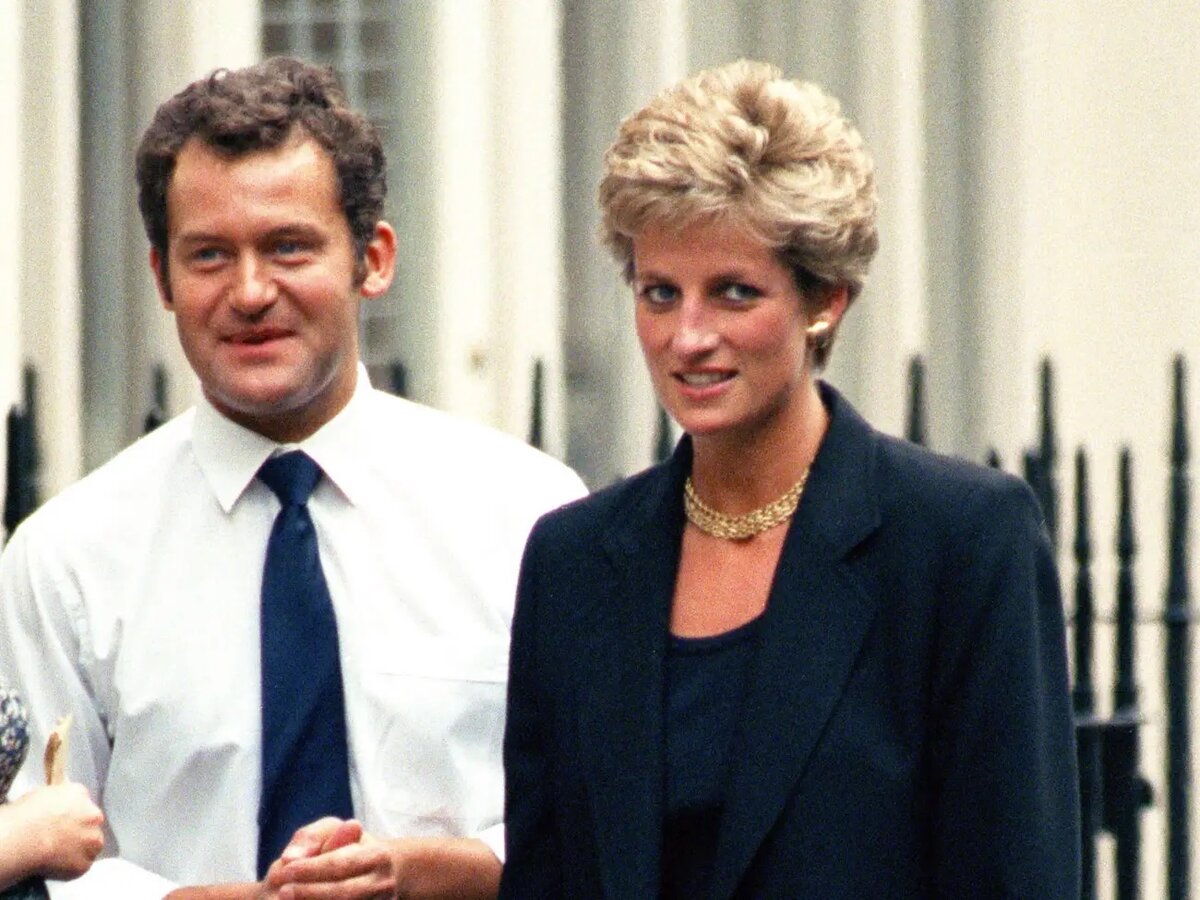 Пол Баррелл и принцесса Диана. Фото Getty Images