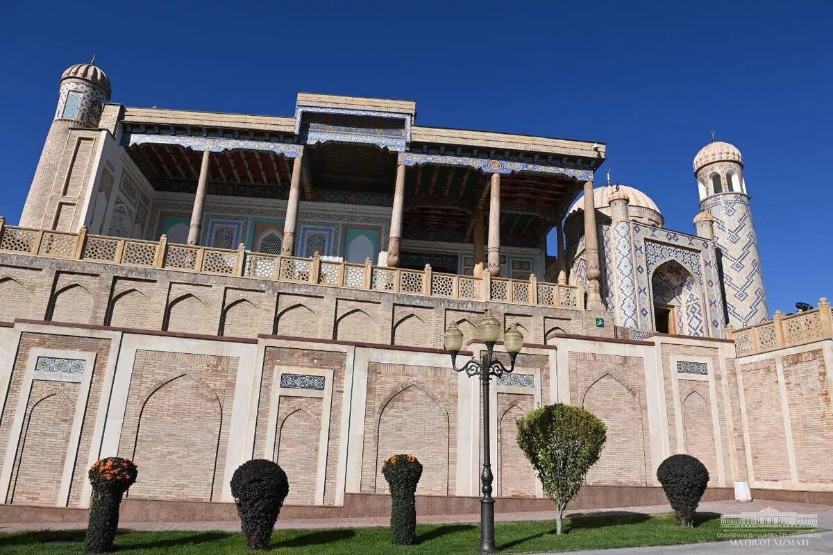 Мечеть Хазрат Хизр в Самарканде © Пресс-служба президента Узбекистана