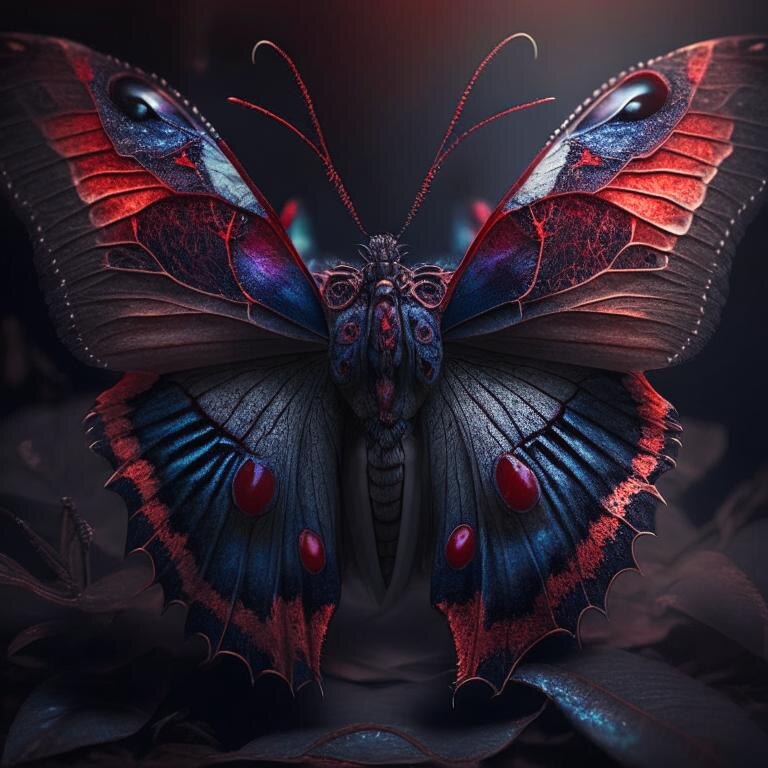 бабочка Лизиус-нелла