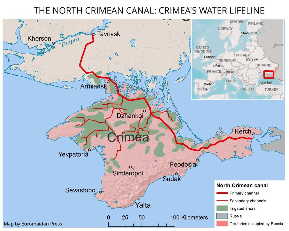 Проект водоснабжения в крыму