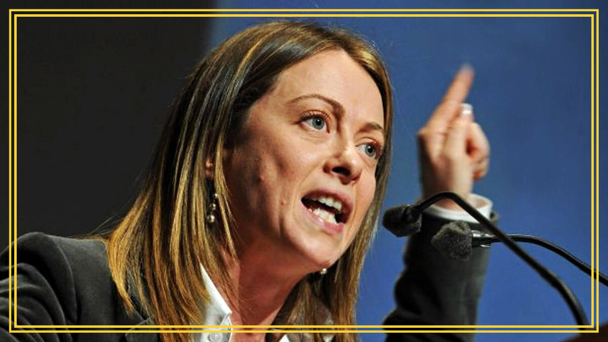 "Санкции необходимо принять" Джорджа Мелони, премьер министр Италии. Яндекс карьтнки