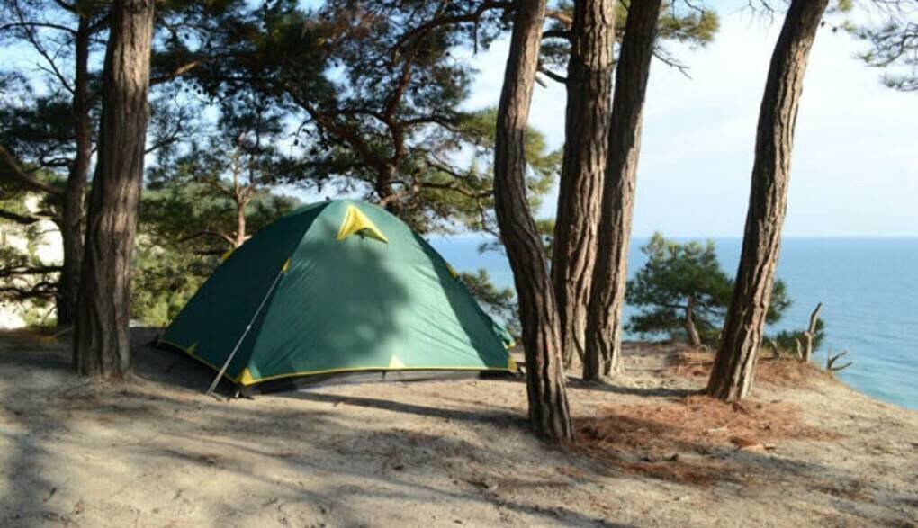 Дикарем на море