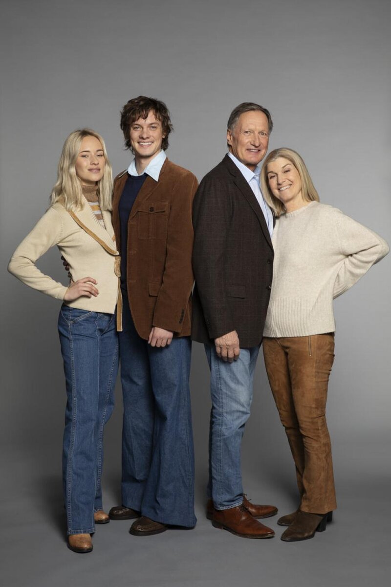 Валери Хубер, Юлиан Вальднер, Франс и Ева Кламмер