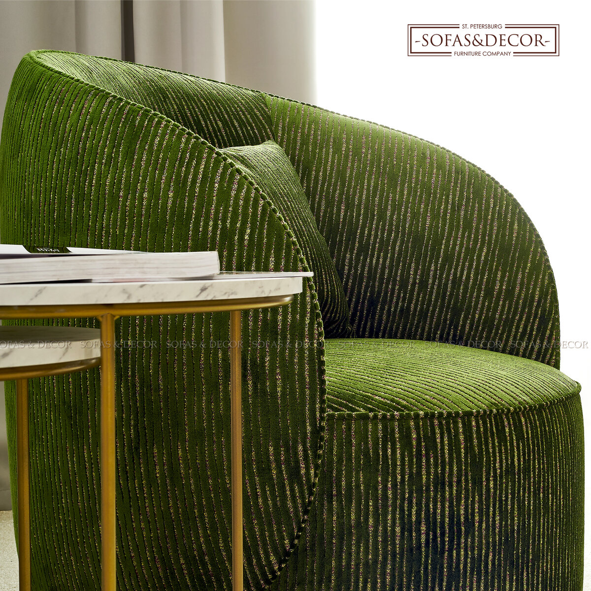 Кресло Sofas & Decor SD-572 по проекту Ксении Сильцовой