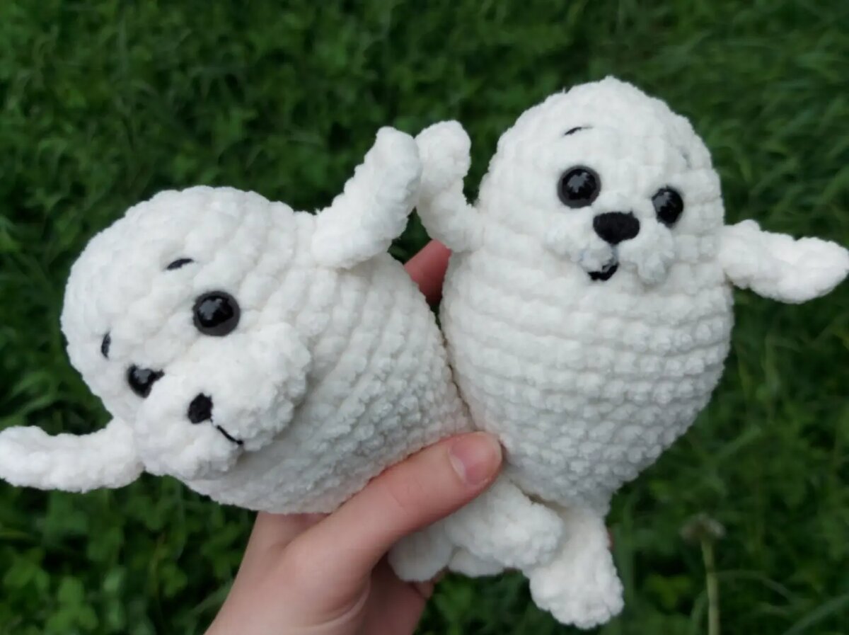 Плюшевые тюлени 