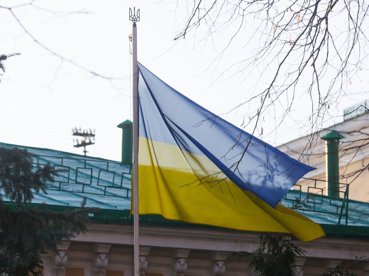    Ситуация у Посольства Украины в Москве© РИА Новости / Виталий Белоусов