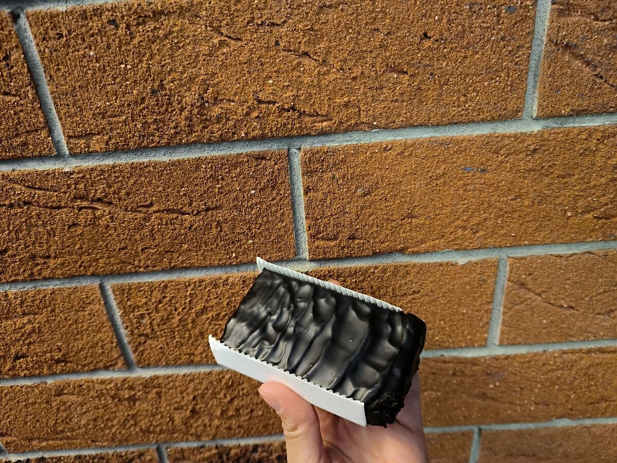 Какие аппетитные шоколадные волны...