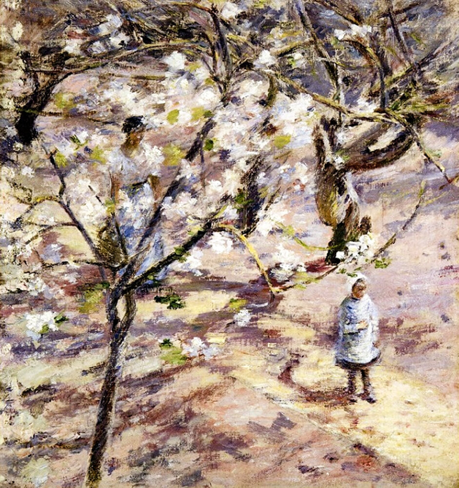 Художник Теодор Робинсон "Цветение в Живерни"