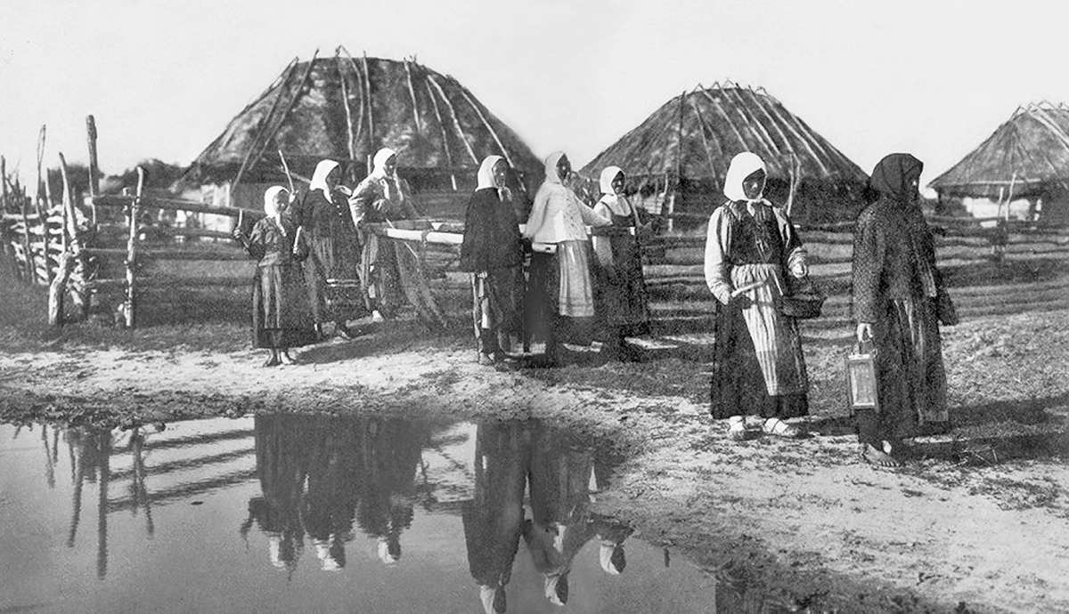 Обряд "Опахивание". Опахивание деревни против падежа скота.