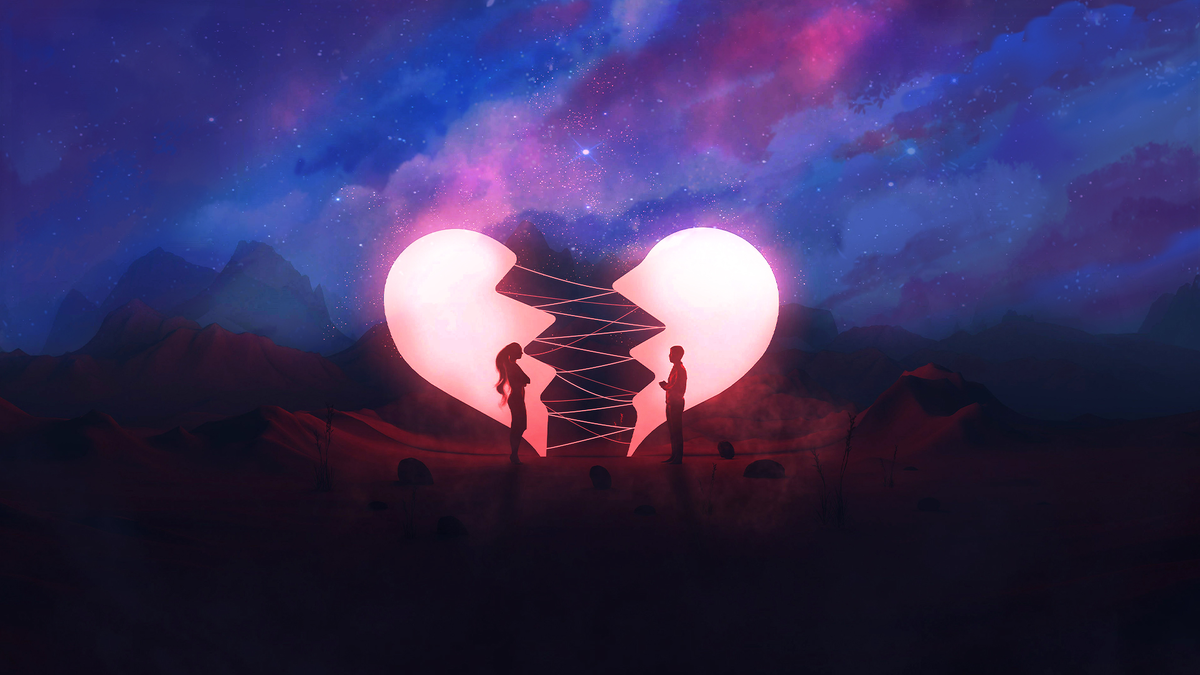 Мое сердце разбилось на мелкие осколки