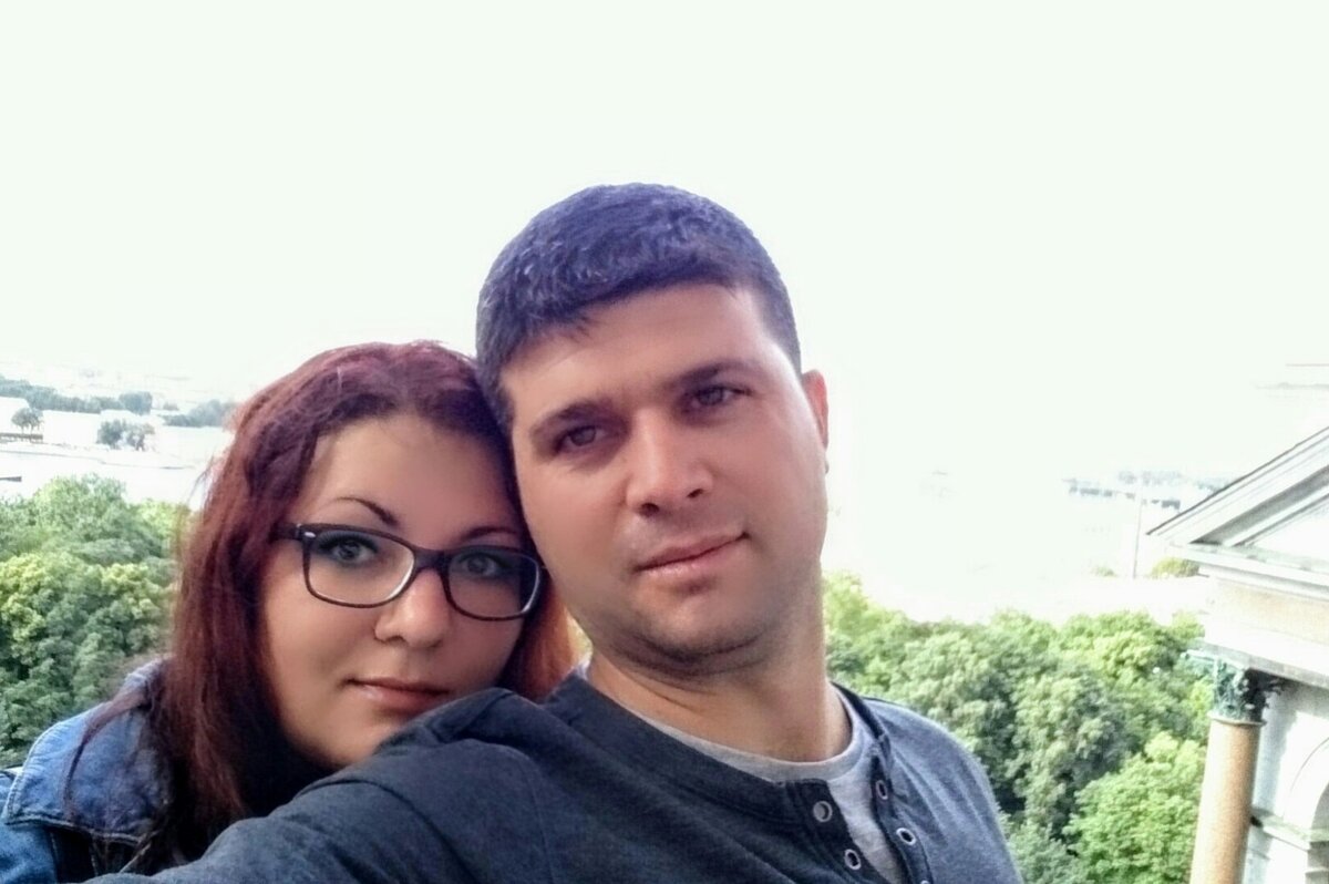 Это мы наверху Исаакия. Личный архив