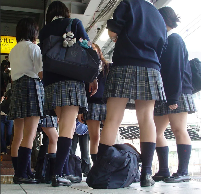 А еще японцы любят тайков фоткать школьницам под юбками. У них даже камеры со звуком, чтобы с этим бороться