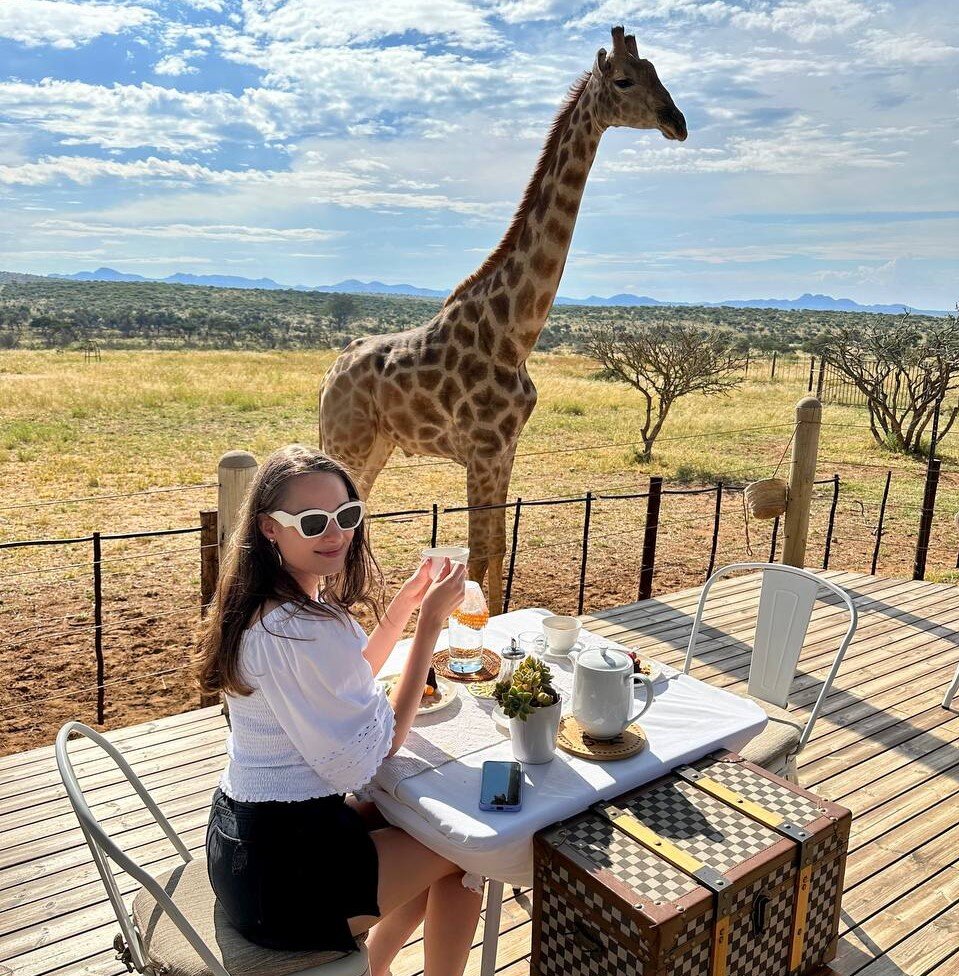 Завтрак в Намибии