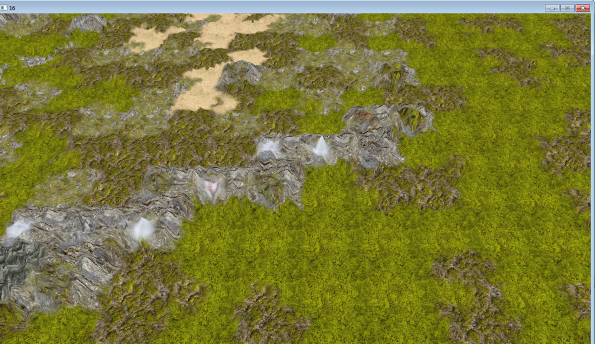 Первое 3Д. Заработал генератор карт