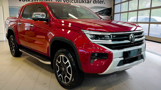 Это НОВЫЙ Volkswagen Amarok 2023 - да, тут нет столько цветных лампочек как в китайцах, но тут качество и строгость!