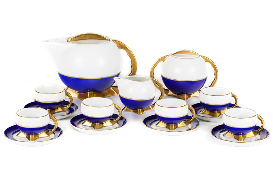 Кофейный сервиз «Kula» («Шар»). Н.д., Fabryka Porcelany AS Ćmielów. Автор формы Богдан Вендорф