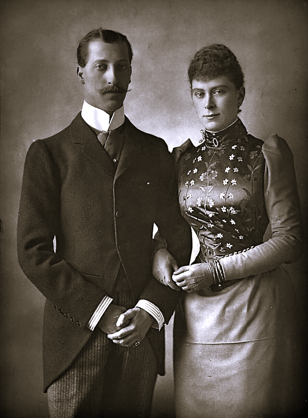 Помолвка принца Альберта и Марии Текской, декабрь 1891 год