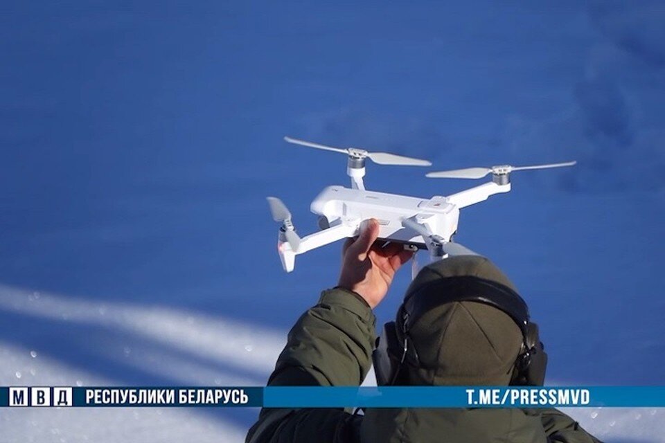     Вот какие беспилотники получили в Беларуси СОБР, ОМОН и другие спецподразделения. Фото: стоп-кадр | видео МВД