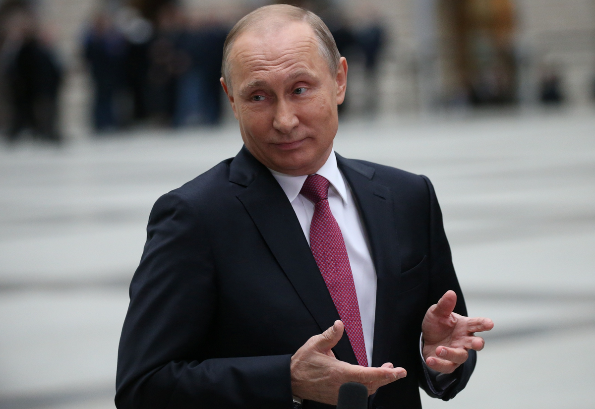 Глава страны, граница которой нигде не заканчивается Владимир Путин