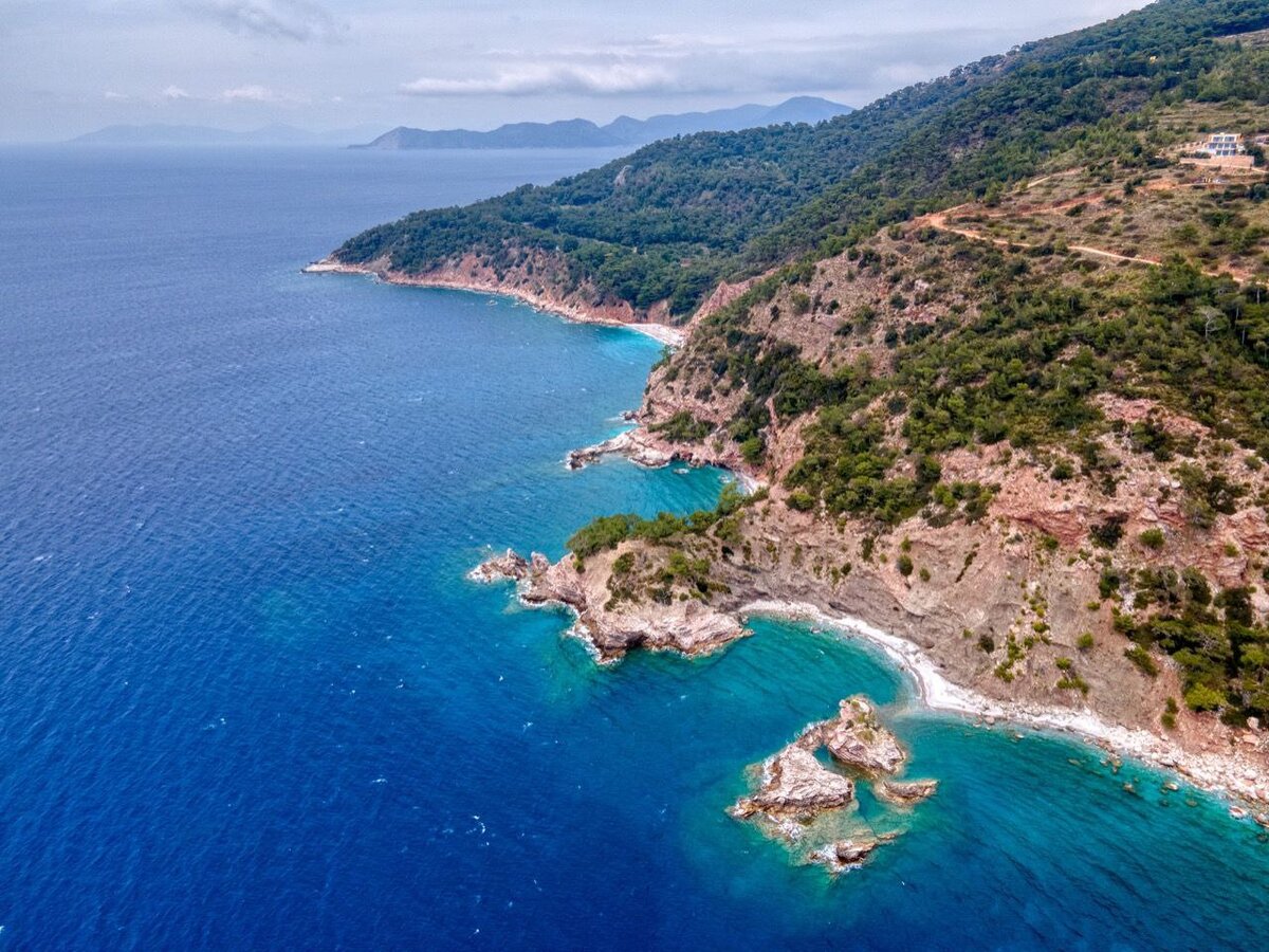 Фото Олега из Москвы, познакомились на Ликийской тропе, он поделился фотографиями с дрона