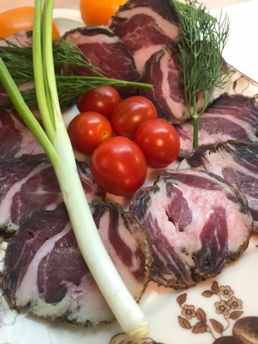 Сыровяленная шея. Копченыч.рф
