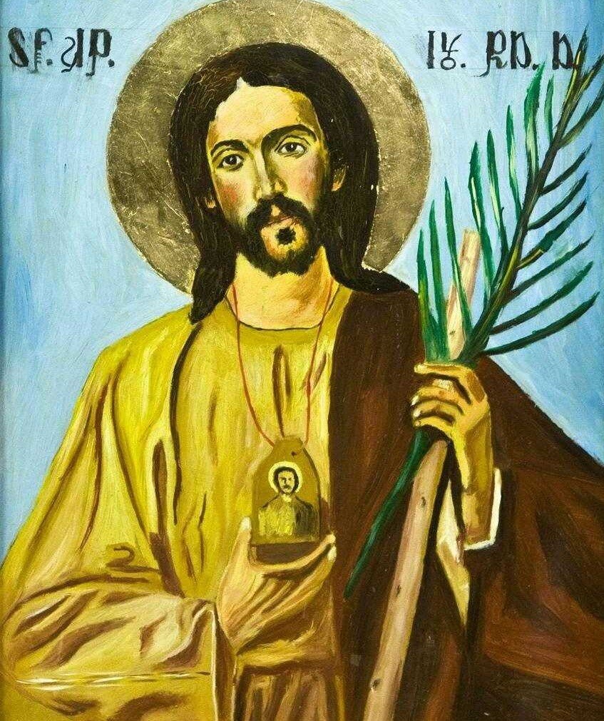 Единственная в Бухаресте икона святого апостола Иуды, брата Господня