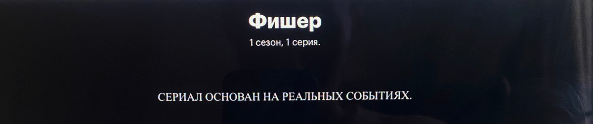 Дисклаймер перед каждой серией