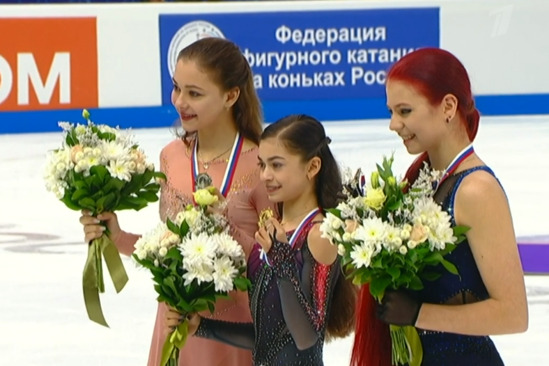 Гран-при России. Сочи. Церемония награждения. Источник фото: официальный сайт Первого канала.