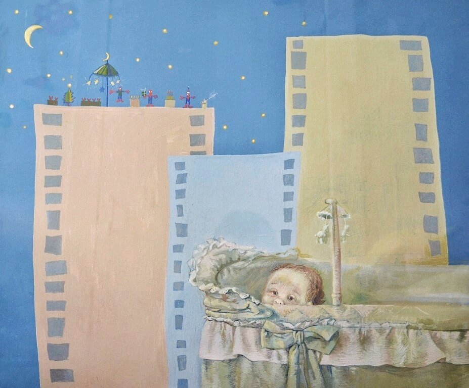 Маша, бумага, темпера, 2009г.