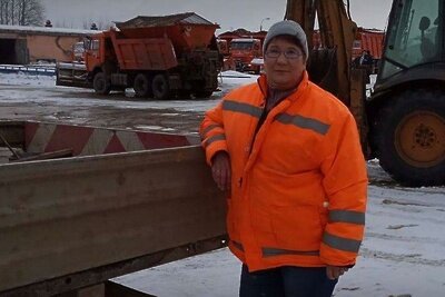    Дорожный рабочий ПК "Каширский" Ильина Светлана © Пресс-служба Министерства транспорта и дорожной инфраструктуры Московской области