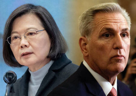    Спикер Палаты представителей встретился с главой администрации Тайваня