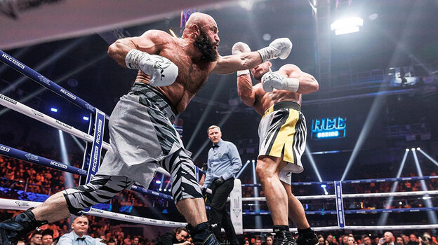    Бой Магомеда Исмаилова и Ивана Штыркова.RCC Boxing