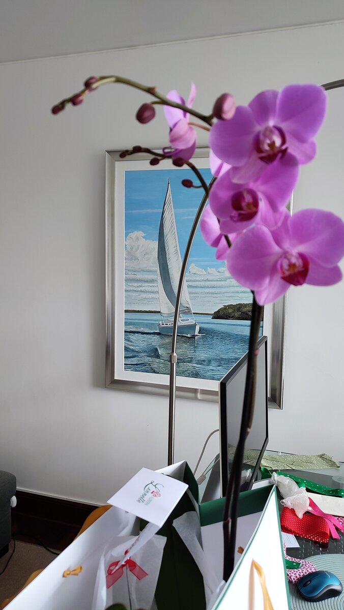  Орхидея по заказу прибыла )))