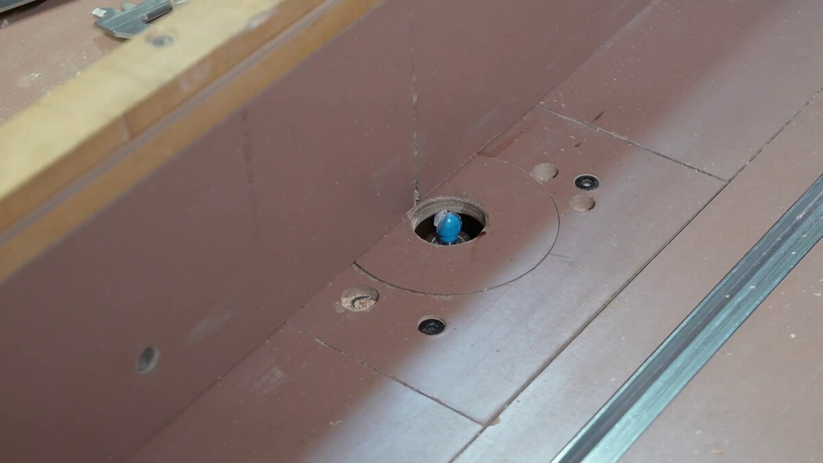 Настроенный фрезер. Фото автора