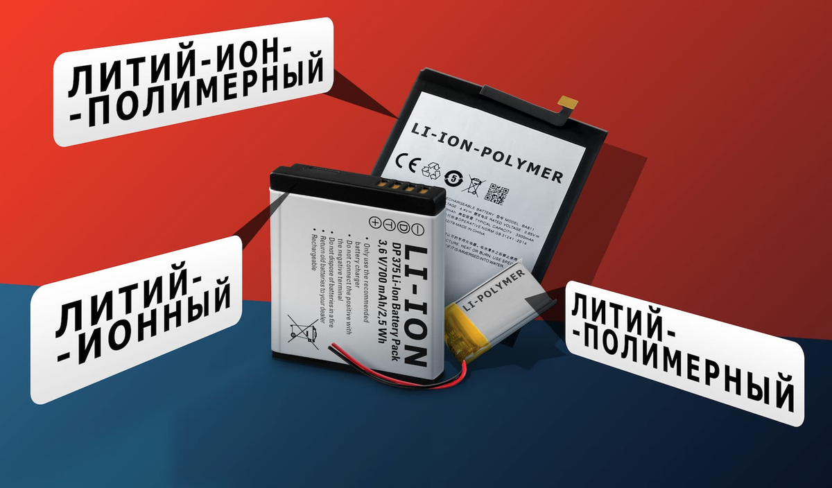 Li-ion vs Li-Polymer vs Li-ion-Polymer