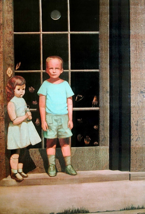 Б. Стоунхэм. Руки сопротивляются ему. 1972г.